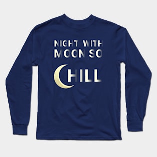 moon Long Sleeve T-Shirt